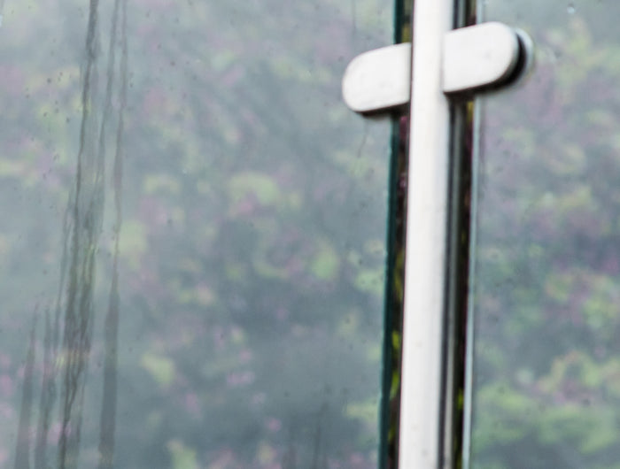 Header photo for stainless steel 48.3mm diameter posts for glass balustrade