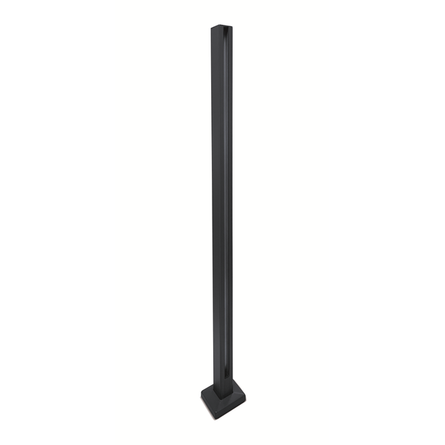 AluPost Glass Balustrade - Aluminium Posts 1100mm - Gladwell Glass