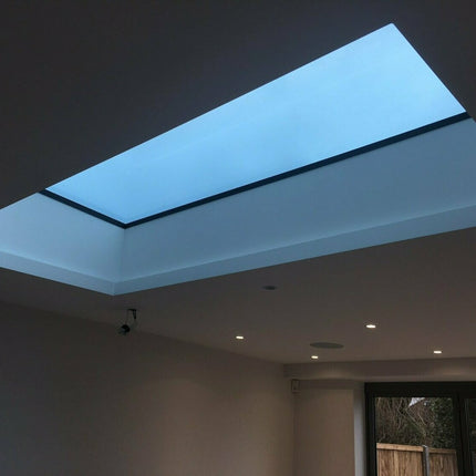 Gladwell Glass - Toughened Triple Glazed Flat Roof Skylight EOS Sunview Rooflight