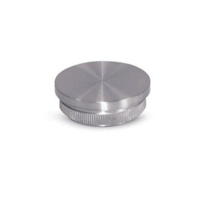 End Flat Cap 'Hit & Done' for Balustrade Handrail G316, Premium - Gladwell Glass