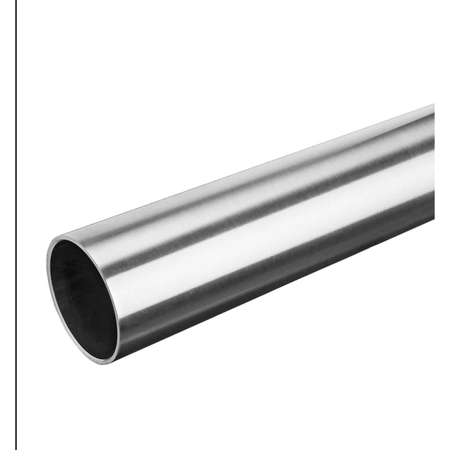 Stainless Steel Handrail Tube 42.4mm for Glass Balustrade G316 Fast-Fit, Premium - Gladwell Glass