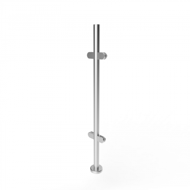 304 Stainless Steel Posts & Clamps - Gladwell Glass