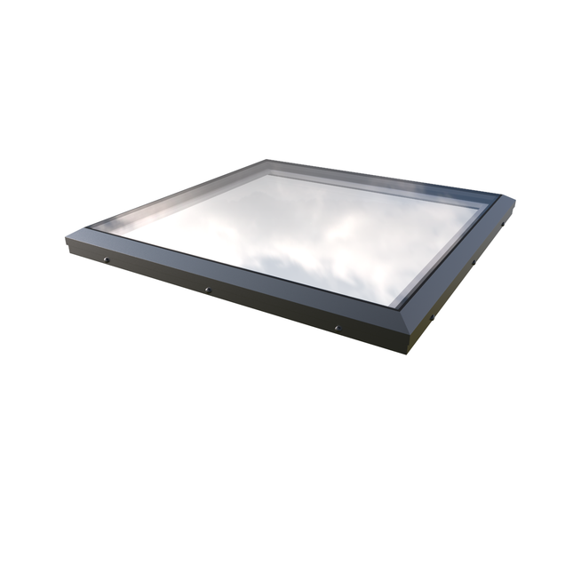 Main image of Brett Martin Flat Glass rooflight for fixing directly onto builder's upstand. Available from Gladwell Glass.