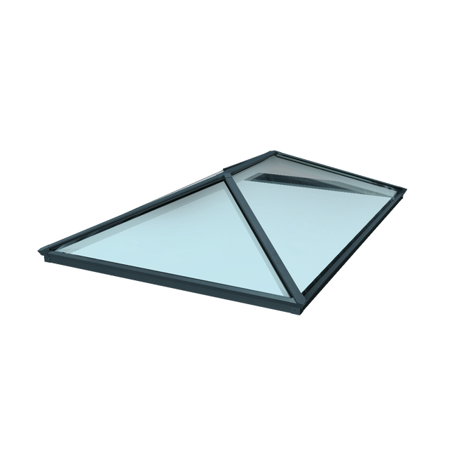 Blue glass 4-pane Brett Martin Rooflight with fast delivery from Gladwell Glass