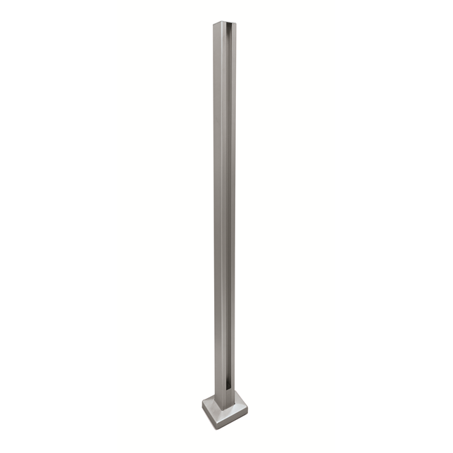 AluPost Glass Balustrade - Aluminium Posts 1100mm - Gladwell Glass 