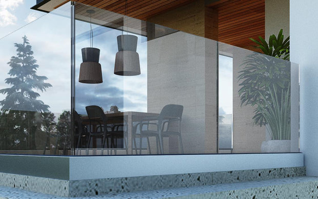 Frameless Aluminium Channel