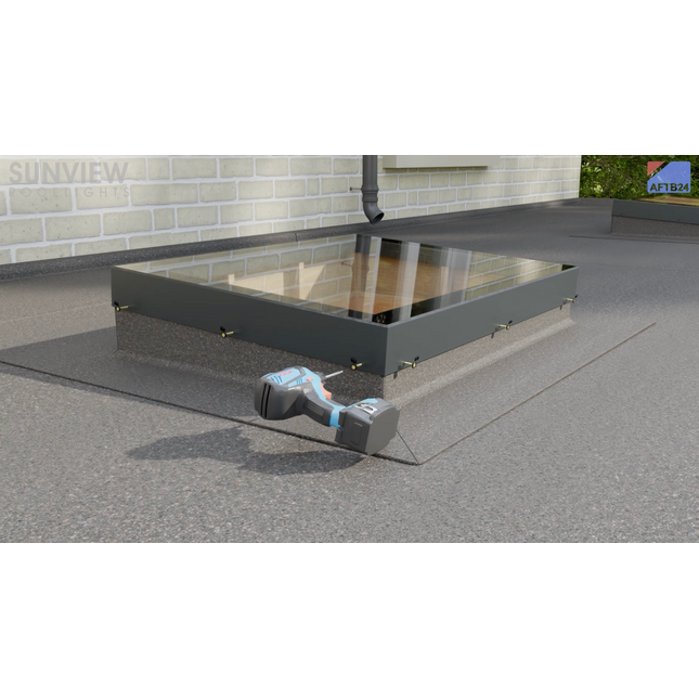 Aluminium Framed Glass Rooflight AFTB24 with Thermal Break