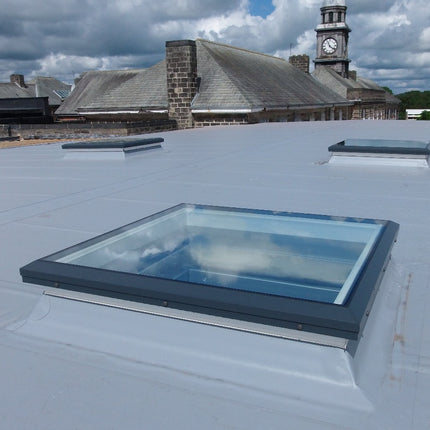 Installed Brett Martin Flat Glass Rooflight