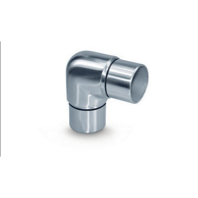Elbow Corner Connector 90° Degree for Balustrade Handrail G316 Fast-Fit, Premium - Gladwell Glass 