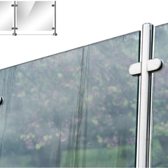 Gladwell Glass Balustrade Glass Toughened 10mm & 316 Stainless Steel Post