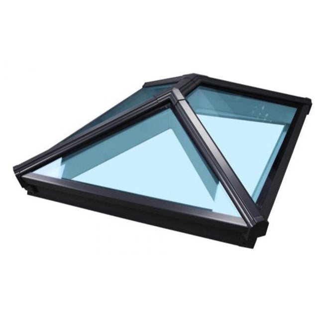 Aluminium Roof Lantern by Korniche | AMBI Blue Glass - Gladwell Glass 