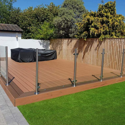 Gladwell Glass Balustrade Glass Toughened 10mm & 316 304 Stainless Steel Post